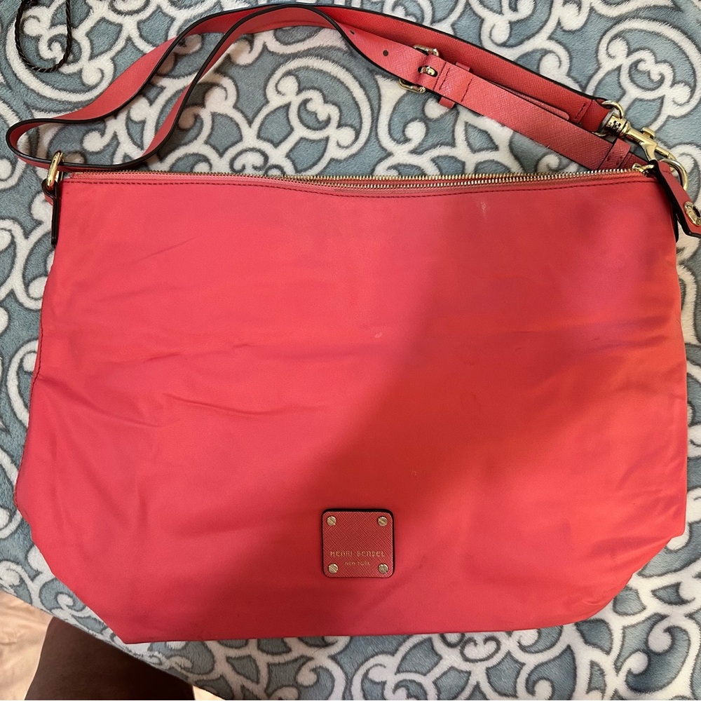 Henri Bendal Used  Pink Shoulder Bag